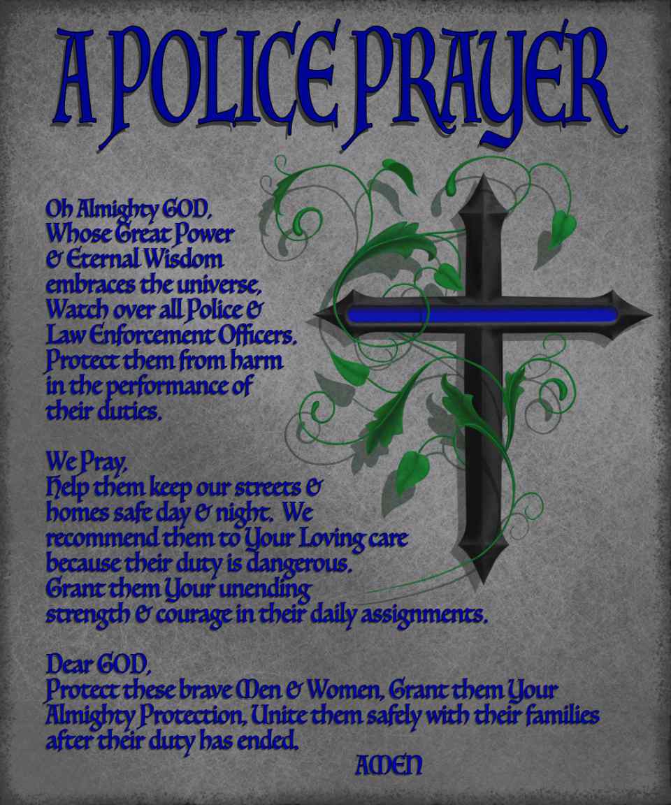 police officers prayer